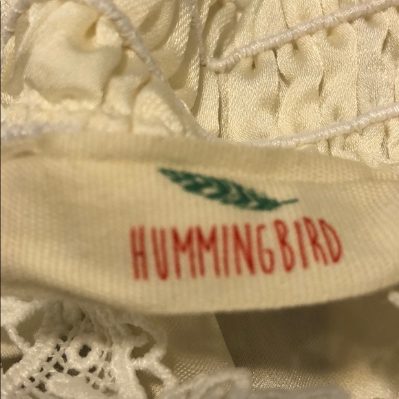 🍭NWT Hummingbird Lace Embellished Top - Picture 8 of 9
